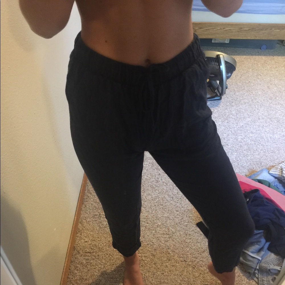 Dark blue joggers